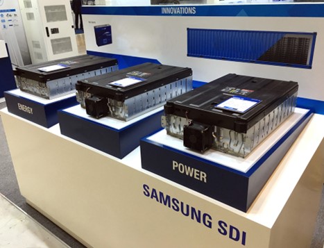 Samsung SDI представляет новые модели ESS